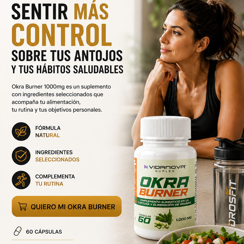 OKRA BURNER - Control del apetito 60 Cap.