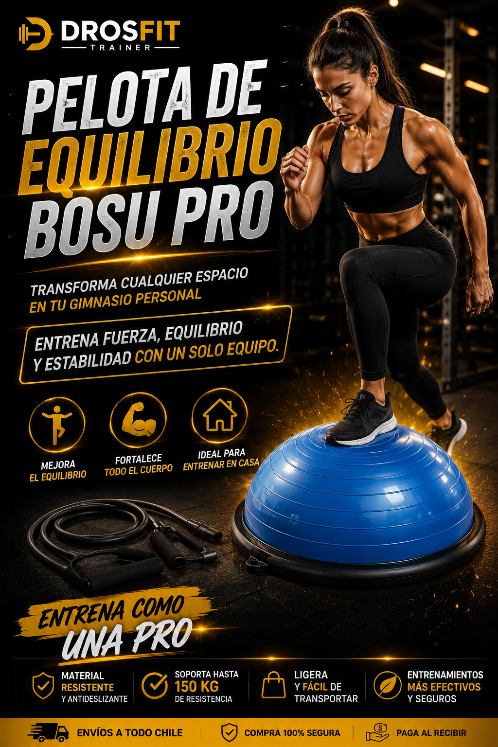 Pelota De Equilibrio Bosu PRO