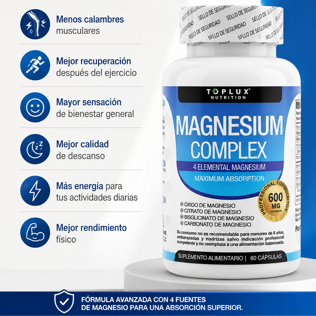 MAGNESIO COMPLEX 600MG
