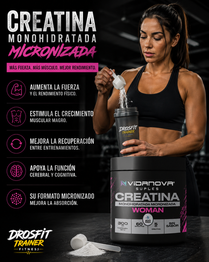 Creatina WOMAN Monohidratada 300g