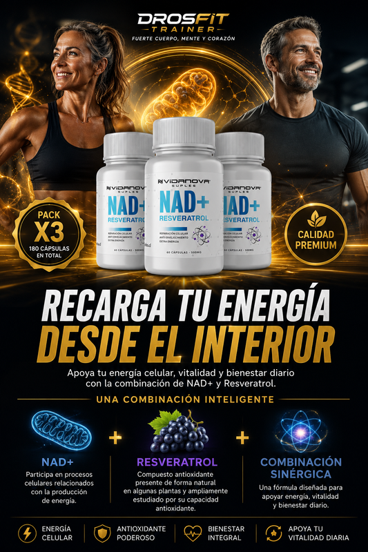 PACK X3 NAD+ RESVERATROL