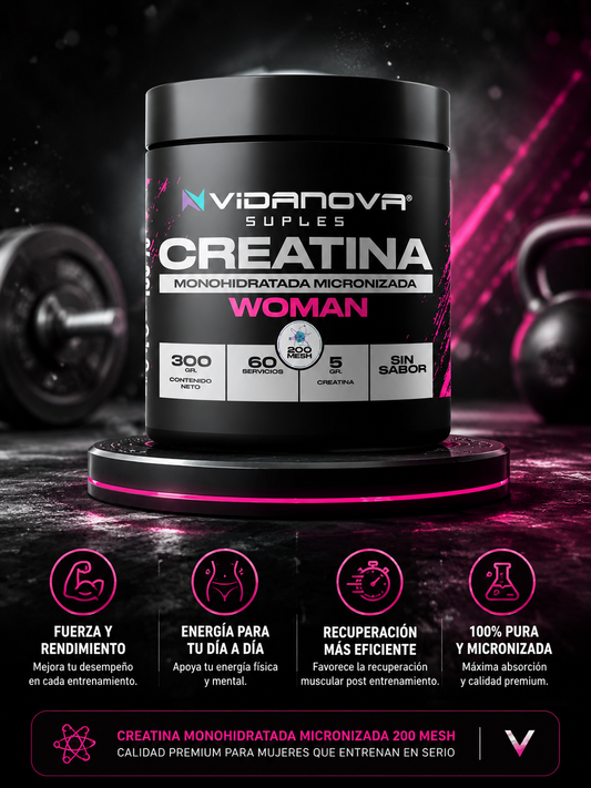Creatina WOMAN Monohidratada 300g